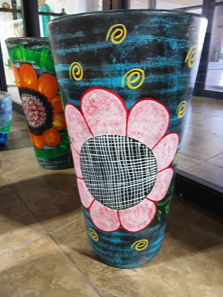 Large Painted Pottery