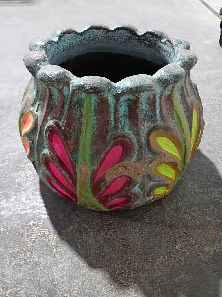Flower Style Painted Pottery
