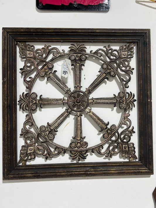 Square Decorative Metal Art
