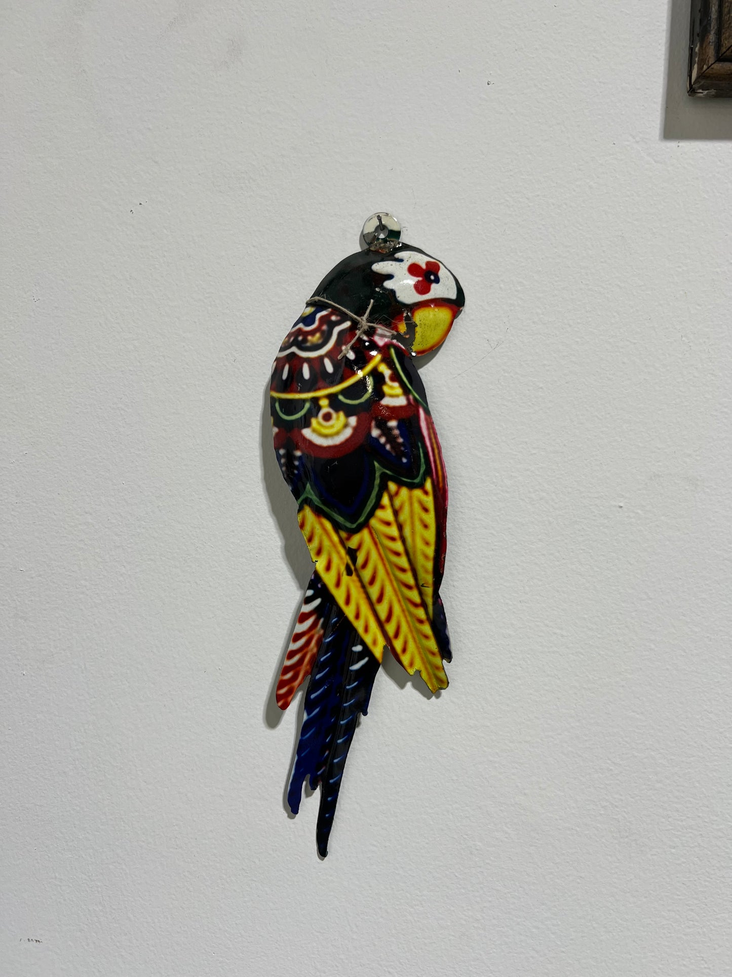 Metal Art Parrot