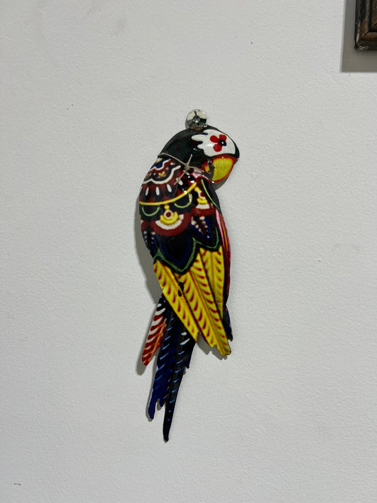 Metal Art Parrot