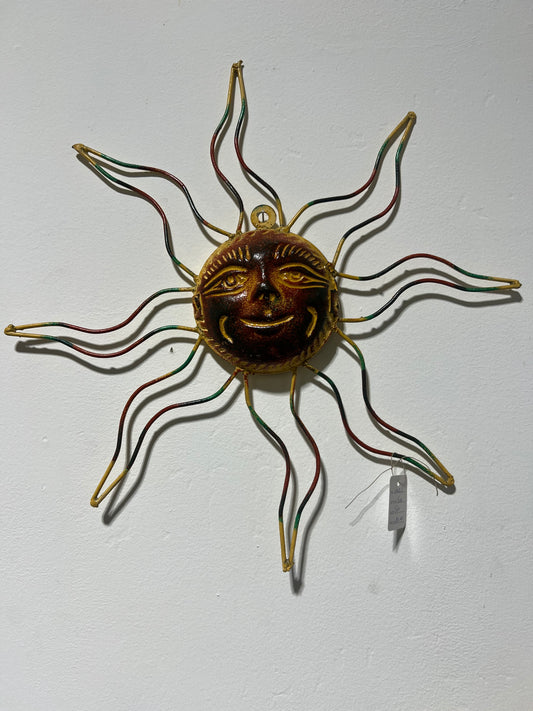 Small Metal Art Sun